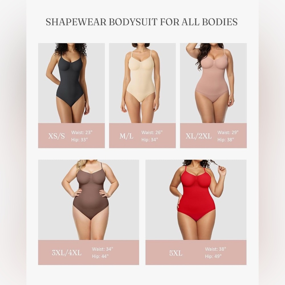 FeelinGirl Women’s Sculpting Tummy Control Seamless Shapewear- Size XS/S- BNWT - Picture 6 of 11